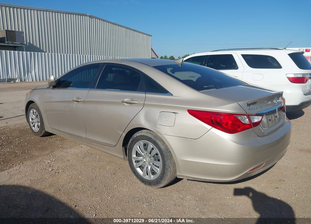 2011 HYUNDAI SONATA VIN: 5NPEB4AC6BH256987