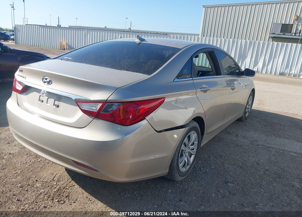 2011 HYUNDAI SONATA VIN: 5NPEB4AC6BH256987