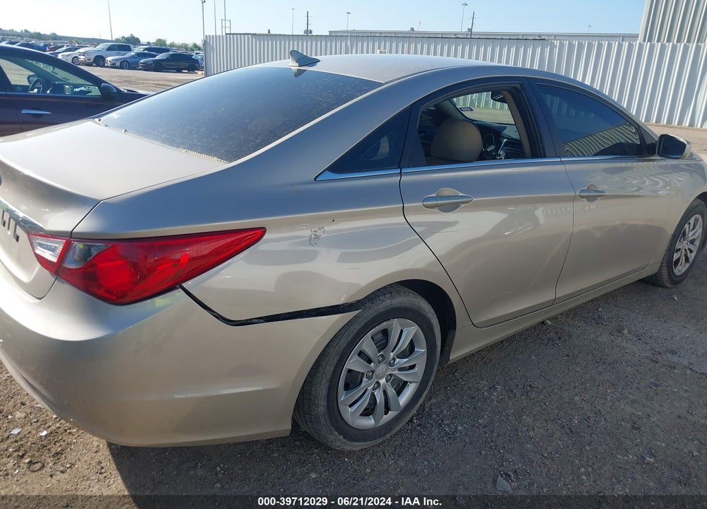 2011 HYUNDAI SONATA VIN: 5NPEB4AC6BH256987