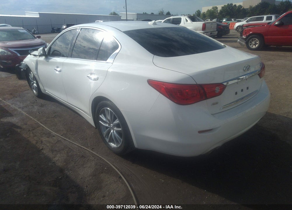 2017 INFINITI Q50 2.0T BASE VIN: JN1CV7AR3HM681752