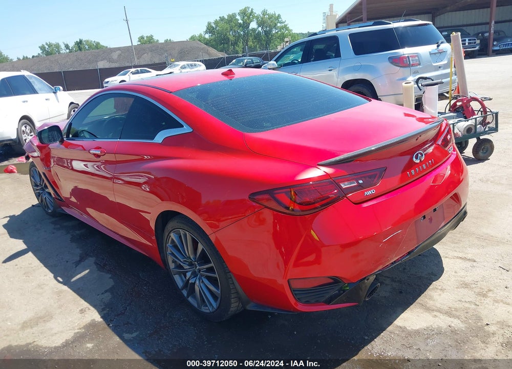 2017 INFINITI Q60 3.0T RED SPORT 400 VIN: JN1FV7EL1HM701774