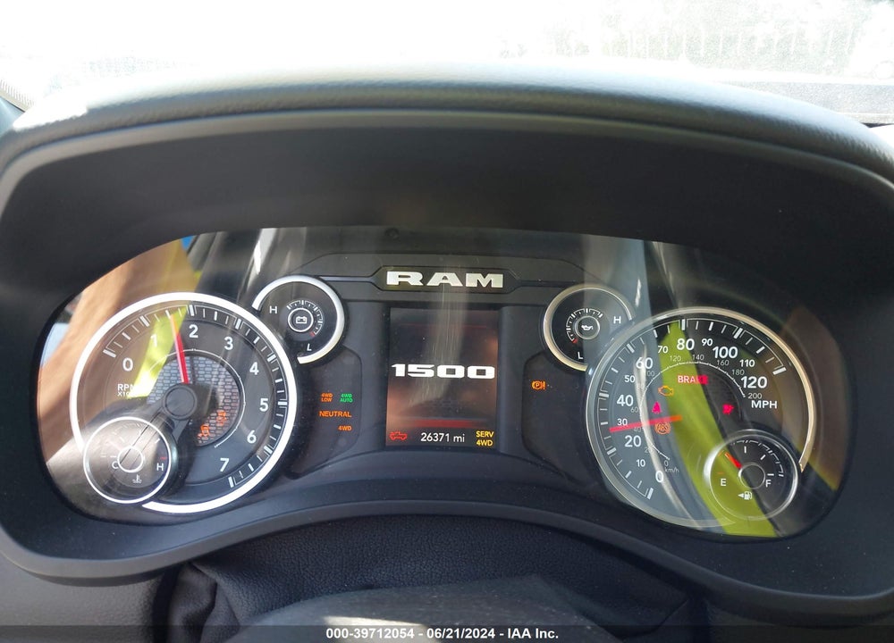 2022 RAM 1500 BIG HORN 4X4 5'7 BOX VIN: 1C6SRFFT5NN136810