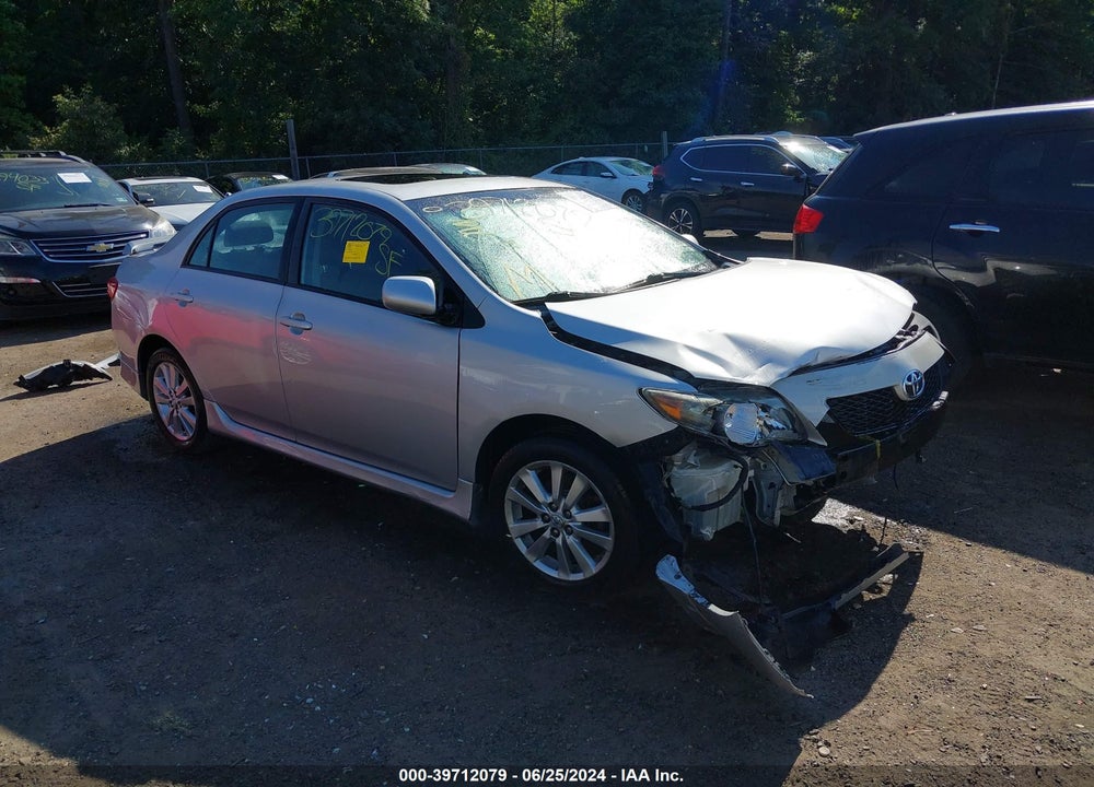 2010 TOYOTA COROLLA S VIN: 2T1BU4EE2AC415157