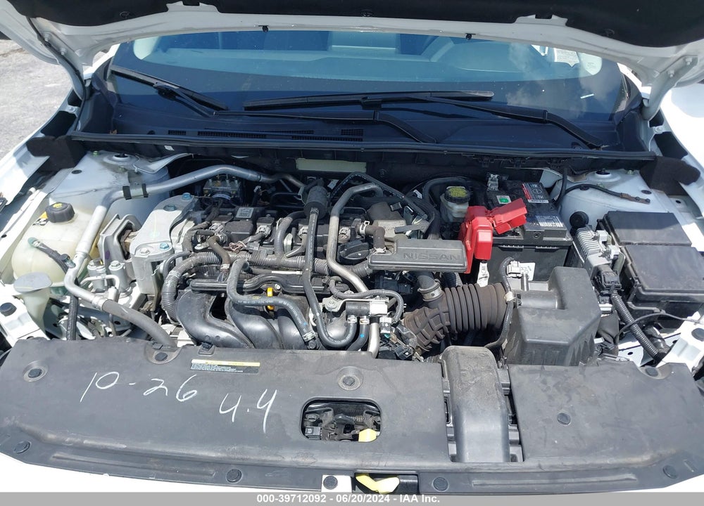 2021 NISSAN SENTRA SV XTRONIC CVT VIN: 3N1AB8CV4MY284834