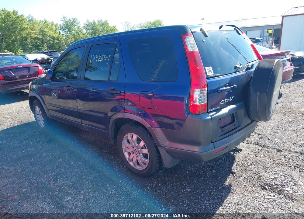 2005 HONDA CR-V EX VIN: JHLRD78875C015635