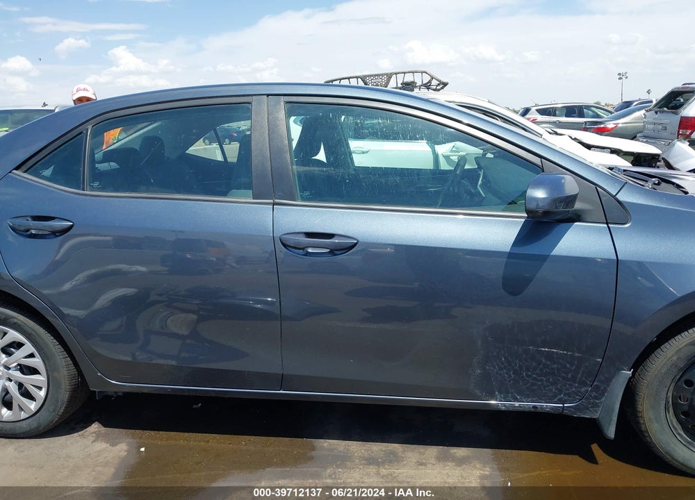 2019 TOYOTA COROLLA LE VIN: 2T1BURHE5KC196429