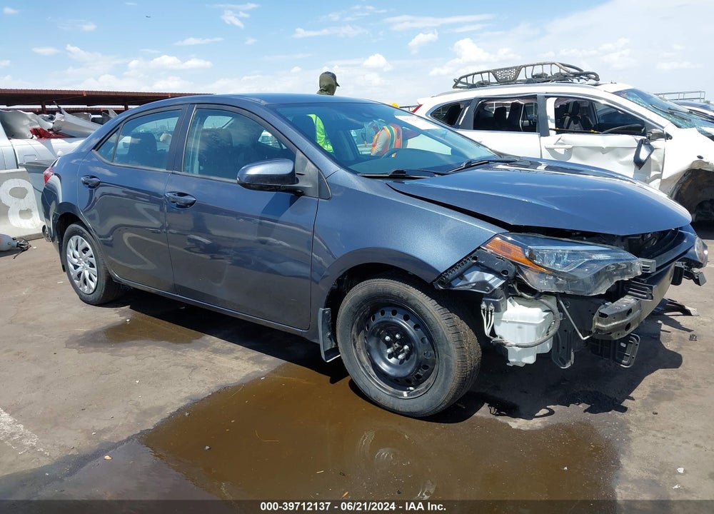 2019 TOYOTA COROLLA LE VIN: 2T1BURHE5KC196429
