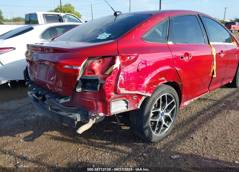 2017 FORD FOCUS SEL VIN: 1FADP3H25HL341673