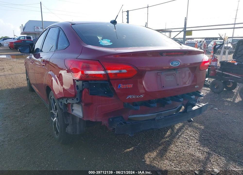 2017 FORD FOCUS SEL VIN: 1FADP3H25HL341673