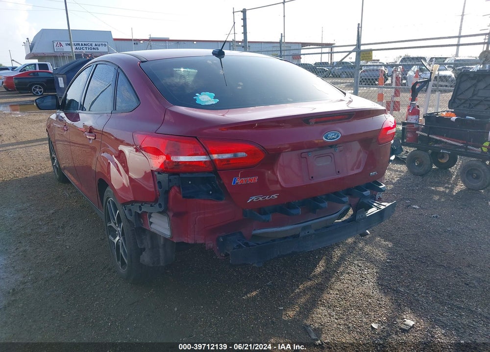 2017 FORD FOCUS SEL VIN: 1FADP3H25HL341673