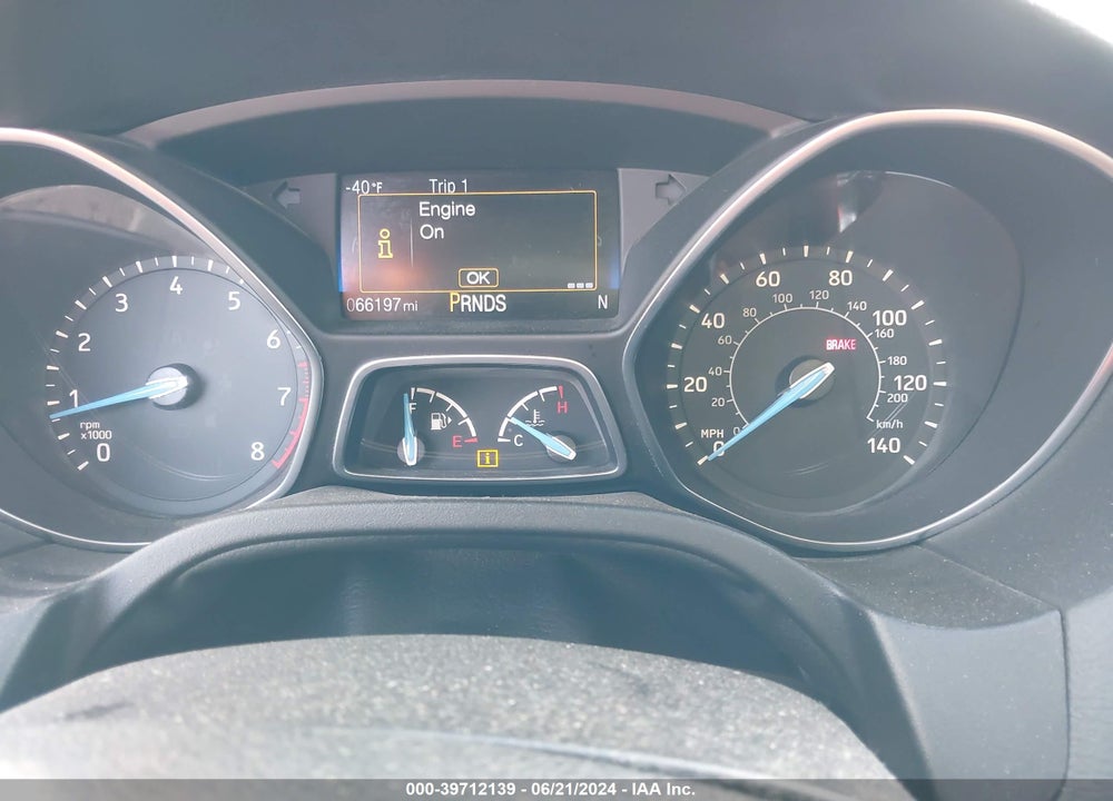 2017 FORD FOCUS SEL VIN: 1FADP3H25HL341673