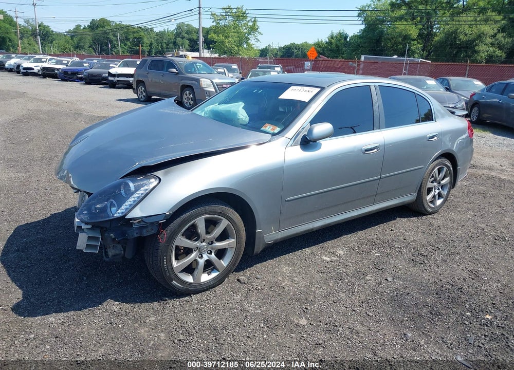 2006 INFINITI G35X VIN: JNKCV51F56M609051
