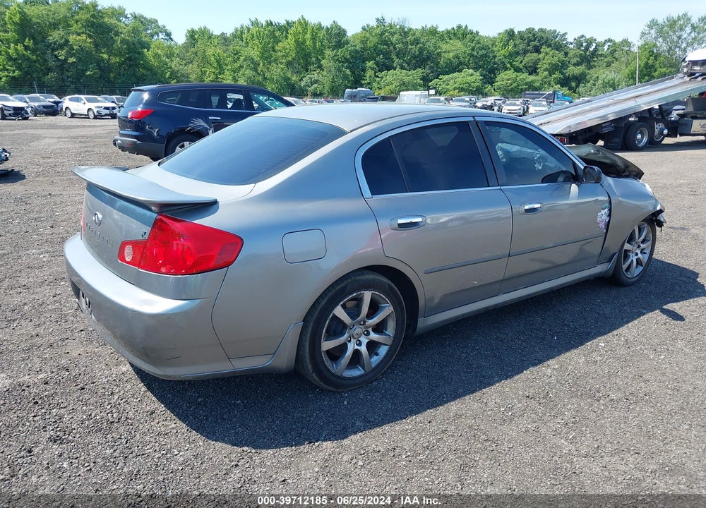 2006 INFINITI G35X VIN: JNKCV51F56M609051