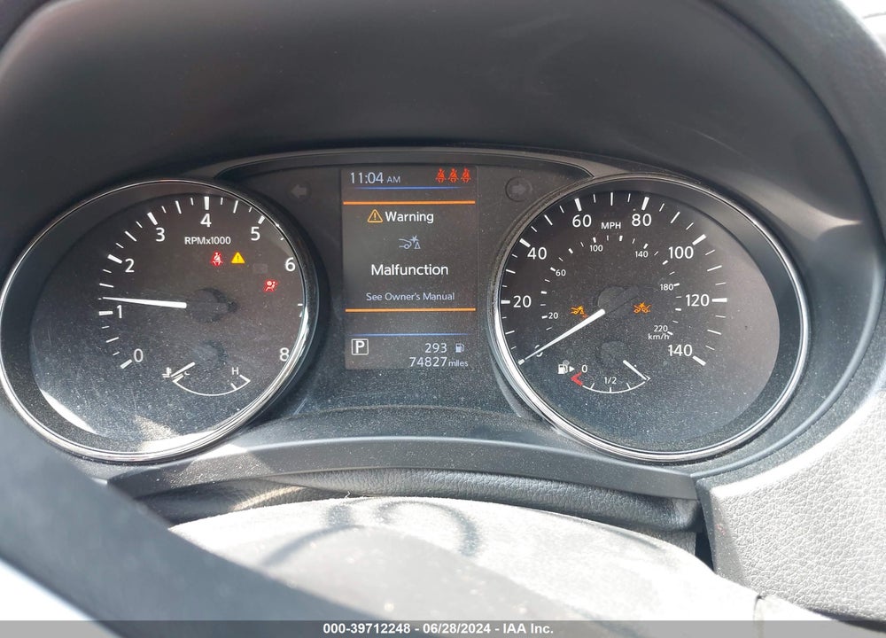 2021 NISSAN ROGUE SPORT S FWD XTRONIC CVT VIN: JN1BJ1AV2MW560615