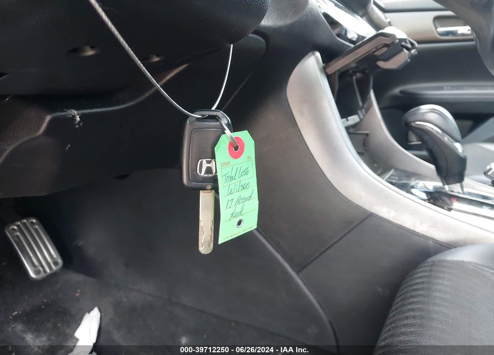2017 HONDA ACCORD SPORT VIN: 1HGCR2F57HA266513