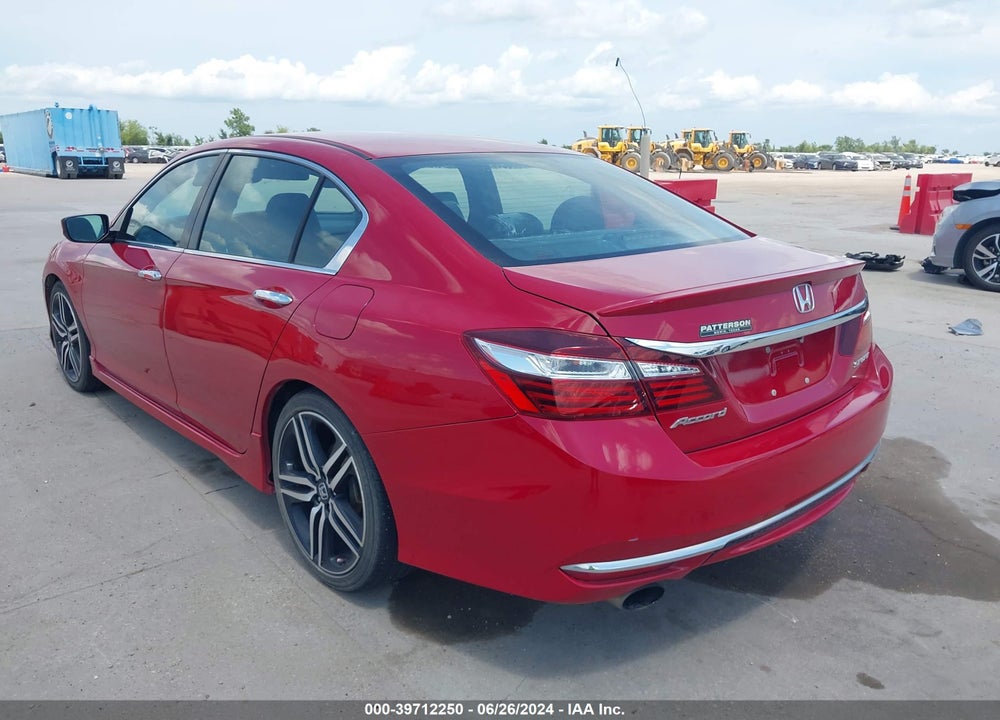 2017 HONDA ACCORD SPORT VIN: 1HGCR2F57HA266513