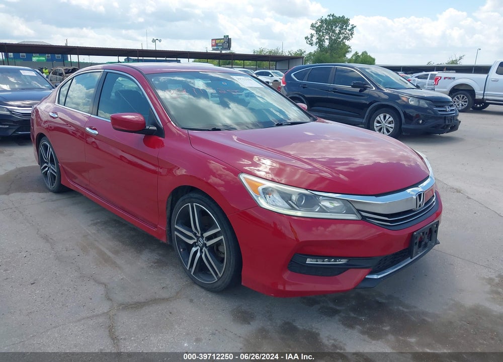2017 HONDA ACCORD SPORT VIN: 1HGCR2F57HA266513