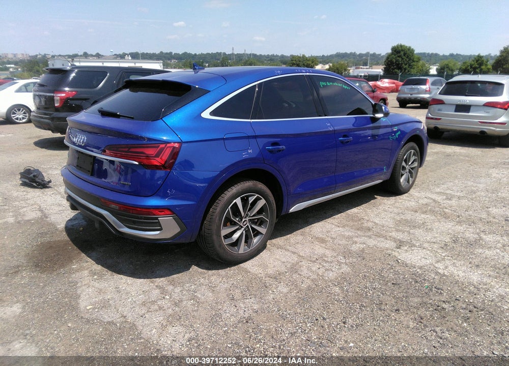 2021 AUDI Q5 SPORTBACK PREMIUM PLUS 45 TFSI QUATTRO S TRONIC VIN: WA15AAFY2M2132445