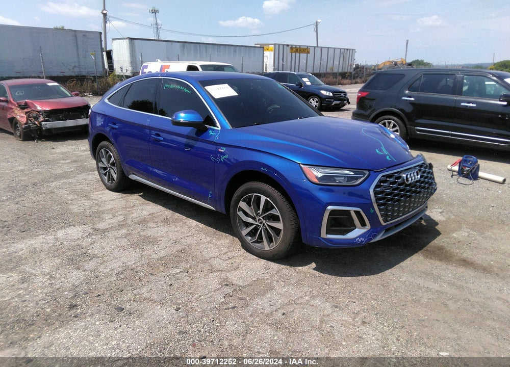 2021 AUDI Q5 SPORTBACK PREMIUM PLUS 45 TFSI QUATTRO S TRONIC VIN: WA15AAFY2M2132445