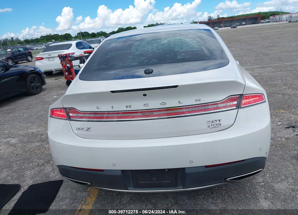 2017 LINCOLN MKZ SELECT VIN: 3LN6L5C96HR654873
