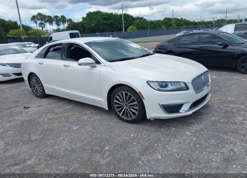 2017 LINCOLN MKZ SELECT VIN: 3LN6L5C96HR654873
