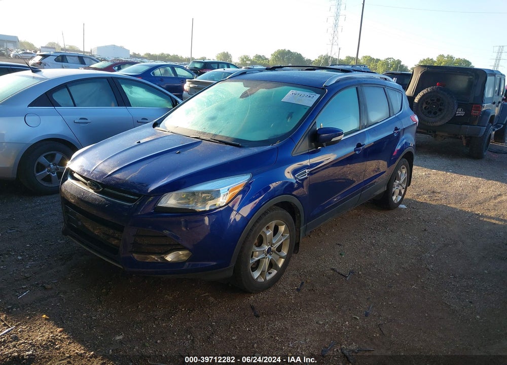 2014 FORD ESCAPE TITANIUM VIN: 1FMCU0J93EUD58123