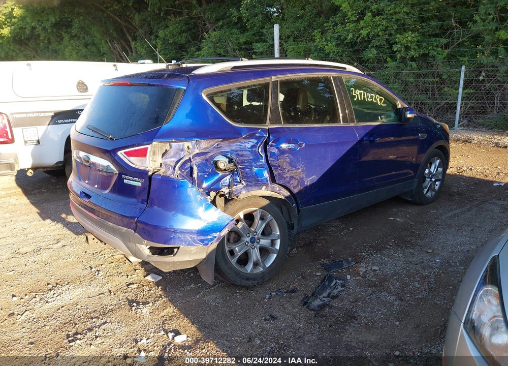 2014 FORD ESCAPE TITANIUM VIN: 1FMCU0J93EUD58123