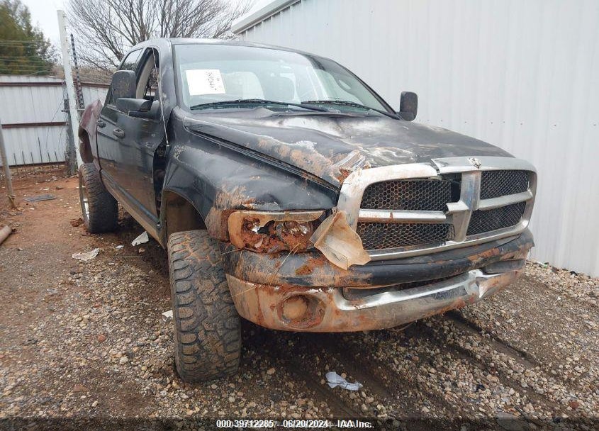 2003 DODGE RAM 2500 SLT/LARAMIE/ST VIN: 3D7KU28C63G820323