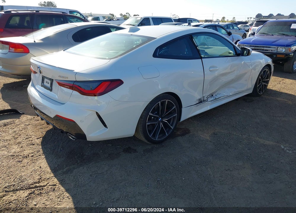 2022 BMW 430I VIN: WBA53AP04NCK26943