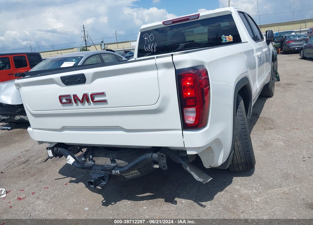 2022 GMC SIERRA 1500 LIMITED 2WD DOUBLE CAB STANDARD BOX ELEVATION VIN: 1GTR8CEK8NZ147455
