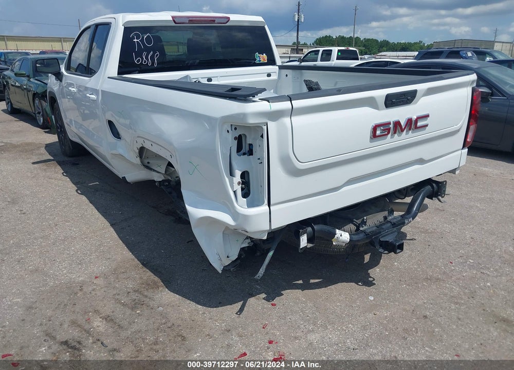2022 GMC SIERRA 1500 LIMITED 2WD DOUBLE CAB STANDARD BOX ELEVATION VIN: 1GTR8CEK8NZ147455