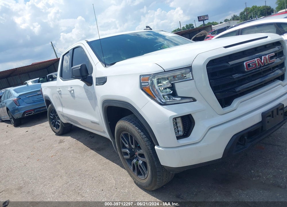 2022 GMC SIERRA 1500 LIMITED 2WD DOUBLE CAB STANDARD BOX ELEVATION VIN: 1GTR8CEK8NZ147455