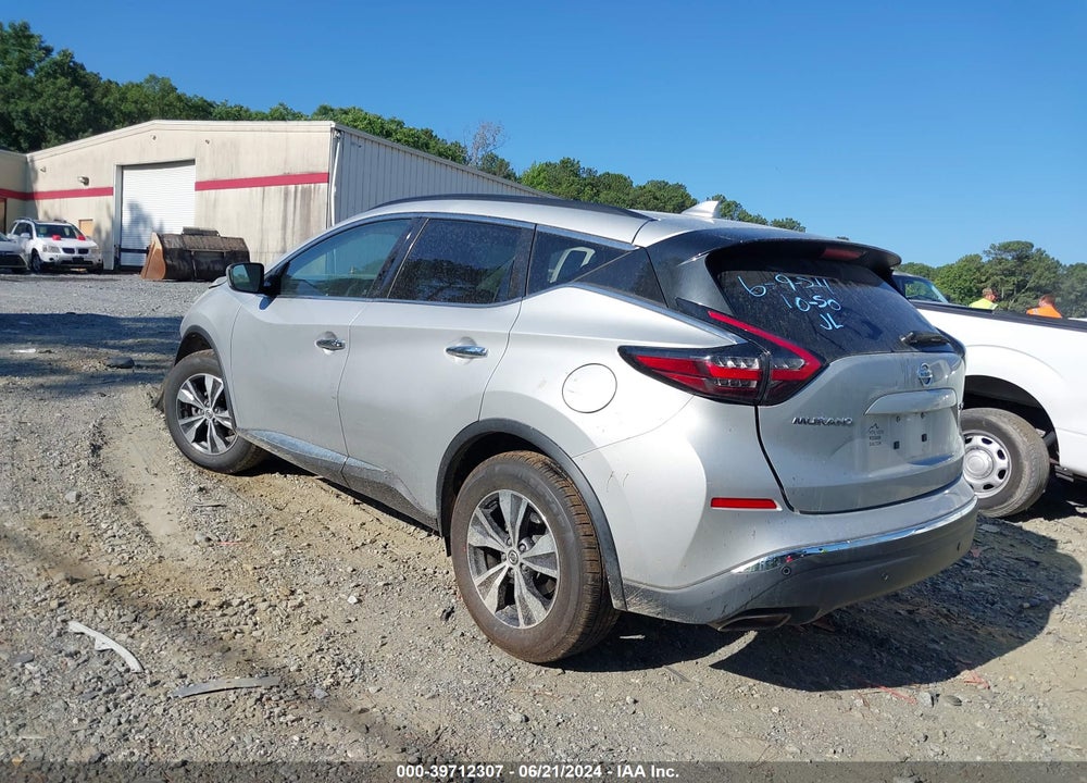 2020 NISSAN MURANO SV FWD VIN: 5N1AZ2BJ2LN105332