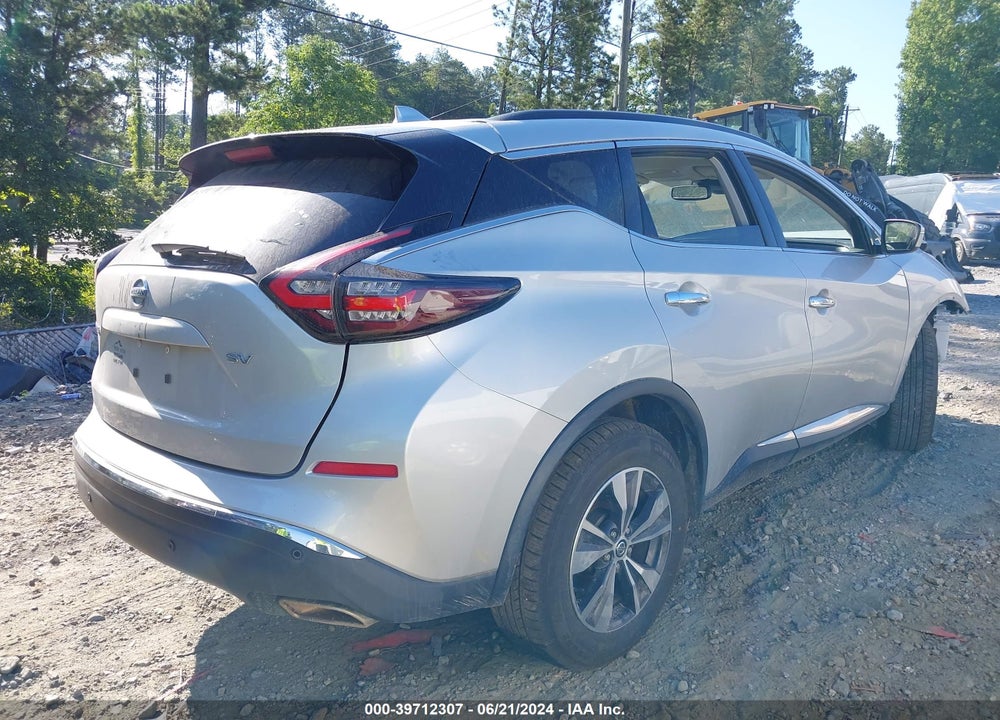 2020 NISSAN MURANO SV FWD VIN: 5N1AZ2BJ2LN105332
