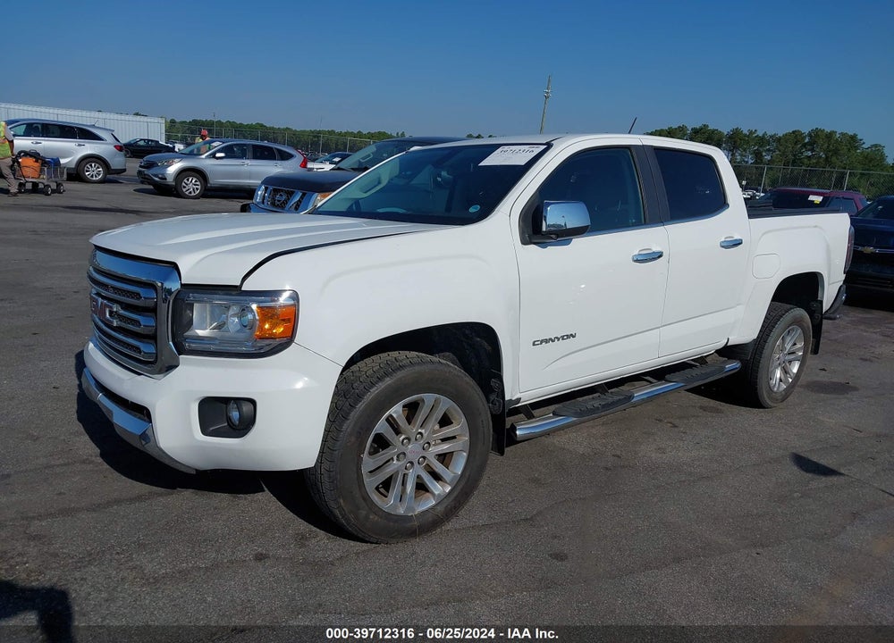 2017 GMC CANYON SLT VIN: 1GTG5DEN3H1140965