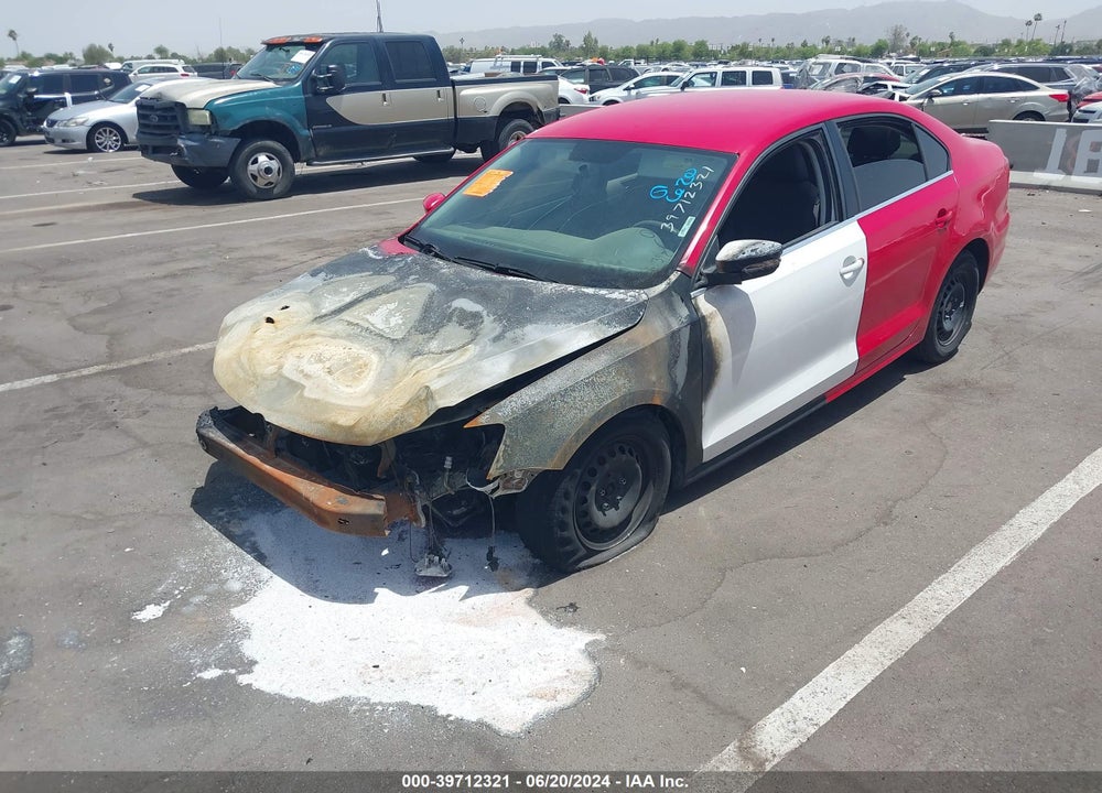 2013 VOLKSWAGEN JETTA 2.5L SE VIN: 3VWDP7AJ1DM377384