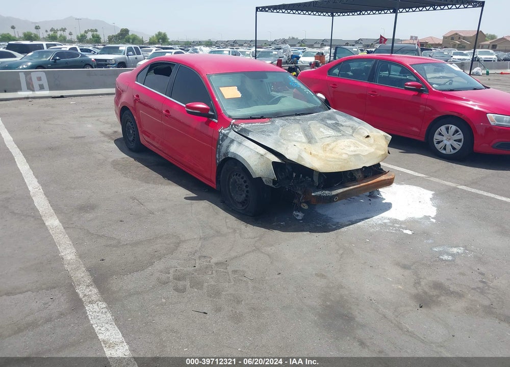 2013 VOLKSWAGEN JETTA 2.5L SE VIN: 3VWDP7AJ1DM377384