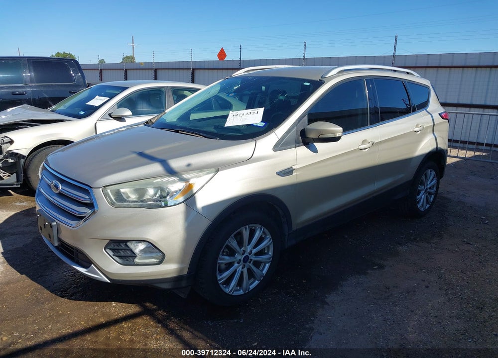 2017 FORD ESCAPE TITANIUM VIN: 1FMCU0JD3HUE71305