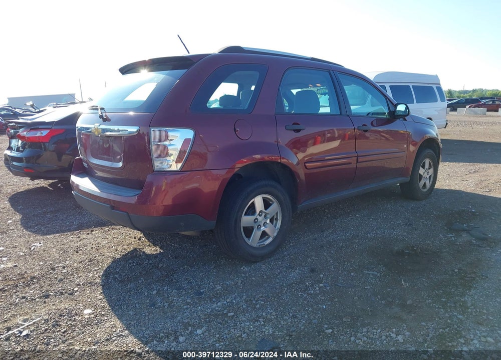 2008 CHEVROLET EQUINOX LS VIN: 2CNDL23F786069884