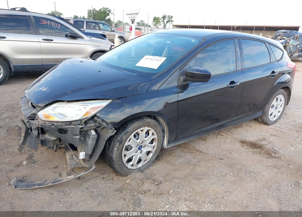 2012 FORD FOCUS SE VIN: 1FAHP3K2XCL284406