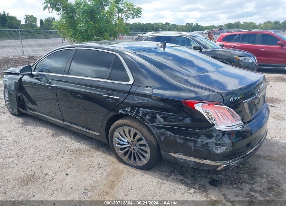 2019 GENESIS G90 3.3T PREMIUM VIN: KMTF34JA9KU061781