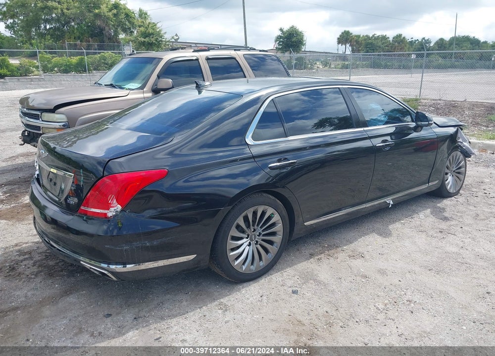 2019 GENESIS G90 3.3T PREMIUM VIN: KMTF34JA9KU061781