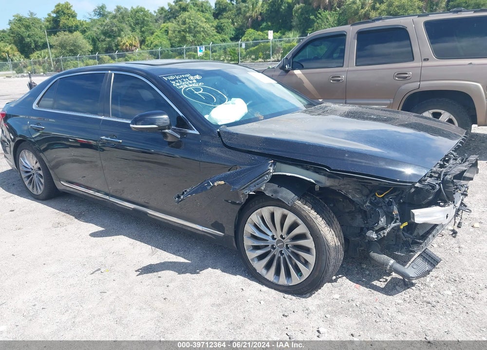 2019 GENESIS G90 3.3T PREMIUM VIN: KMTF34JA9KU061781