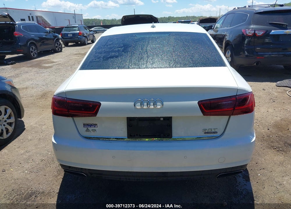 2016 AUDI A6 3.0T PREMIUM PLUS VIN: WAUFGAFC7GN009771