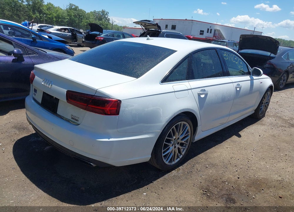 2016 AUDI A6 3.0T PREMIUM PLUS VIN: WAUFGAFC7GN009771