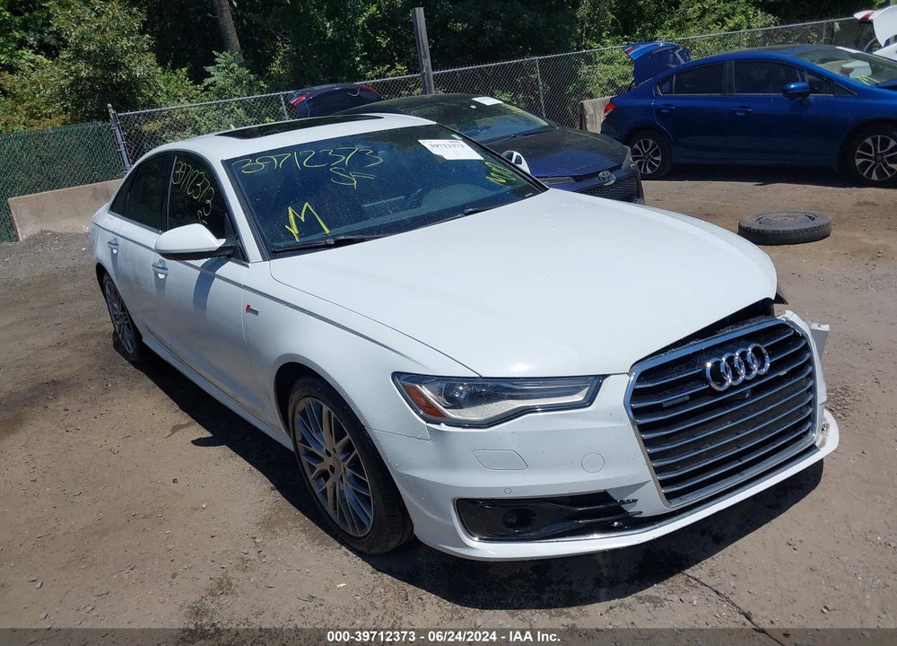 2016 AUDI A6 3.0T PREMIUM PLUS VIN: WAUFGAFC7GN009771