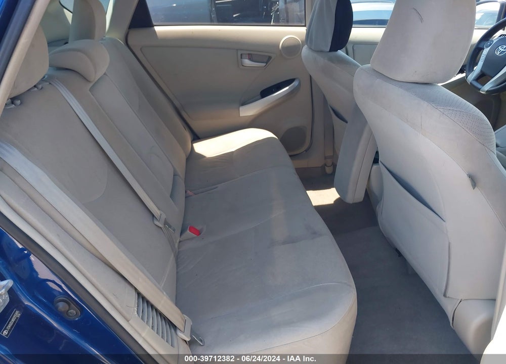 2011 TOYOTA PRIUS THREE VIN: JTDKN3DUXB0255895