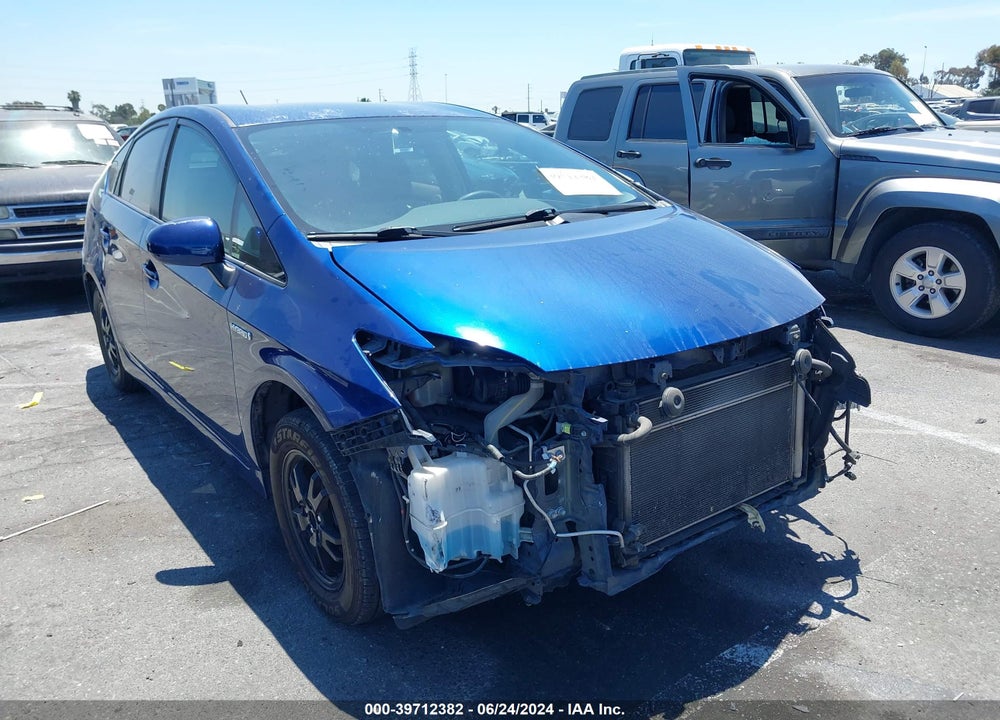 2011 TOYOTA PRIUS THREE VIN: JTDKN3DUXB0255895