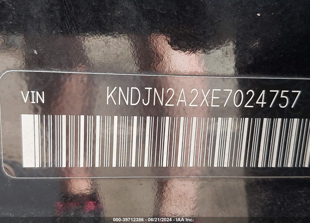 2014 KIA SOUL VIN: KNDJN2A2XE7024757