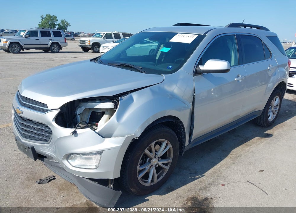 2016 CHEVROLET EQUINOX LT VIN: 2GNALCEKXG6112465
